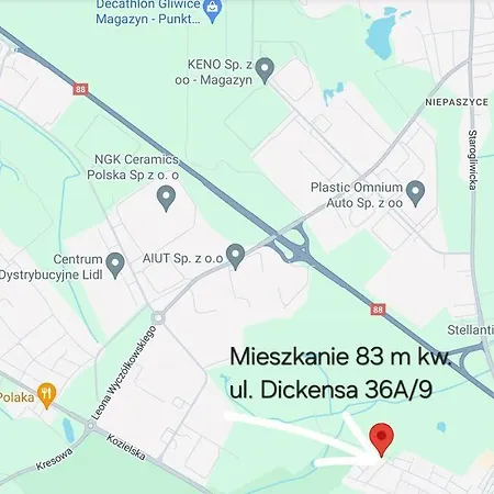 Apartament Dickensa 36a Gliwice