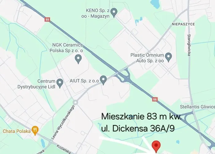 شقة Dickensa 36a غليفيتسه