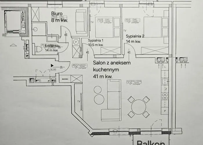 شقة Dickensa 36a *